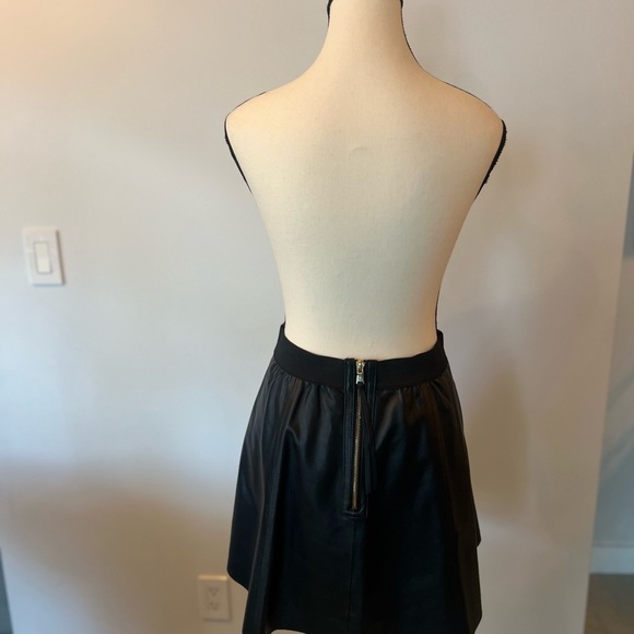 Y.A.S Black Faux Leather Skirt - Picture 13 of 15
